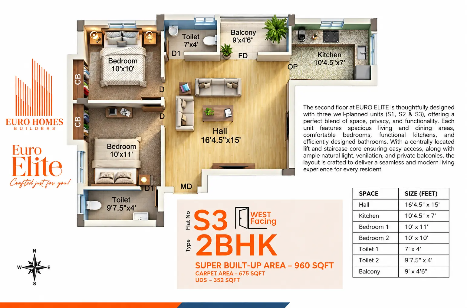 S3 Floor Plan